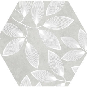 Carrelage fleurs hexagonal sol et mur Nanda JULIET - ORIANA