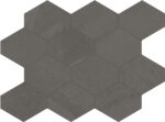 Carrelage hexagonal ardoise Unicom Starker BRAZILIAN SLATE - gris ELEPHANT GREY