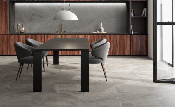 Carrelage ardoise sol et mur Unicom Starker BRAZILIAN SLATE - ELEPHANT GREY