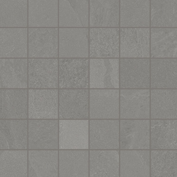 Carrelage mosaïque ardoise grise Unicom Starker BRAZILIAN SLATE - SILK GREY