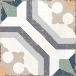 Carrelage carreau de ciment sol et mur Nanda GABANA - motif MELAH