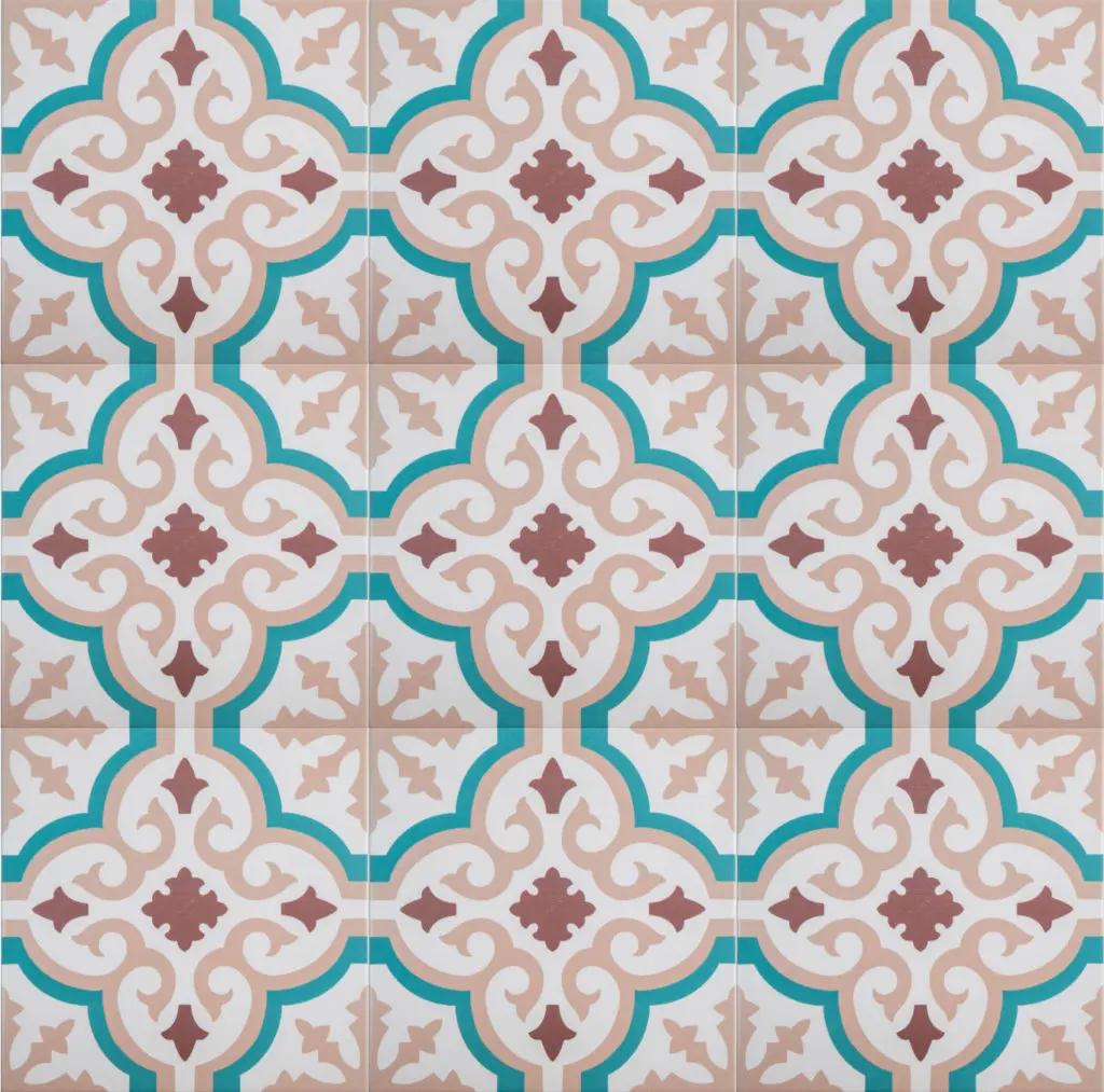 Carrelage imitation carreaux de ciment Pasicos ORLY - motif Orly SARCELLE