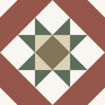 Carrelage imitation carreaux de ciment Nanda KOMPAS - motif VETRO