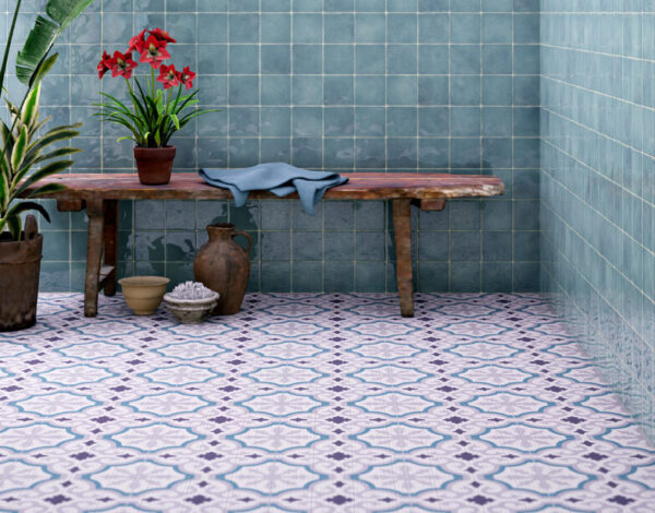 Carrelage imitation carreaux de ciment Pasicos ORLY