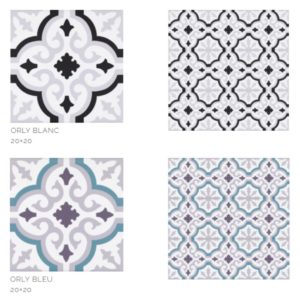 Carrelage imitation carreaux de ciment Pasicos ORLY