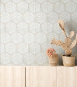 Carrelage effet carreau de ciment hexagonal Nanda HABITANIA - mur LUCI