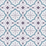 Carrelage imitation carreaux de ciment Pasicos ORLY - motif Orly BLEU