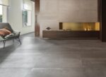 Carrelage effet ciment métallisé FERROCEMENTO - couleur ANTRACITE