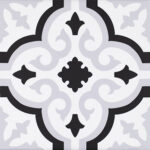 Carrelage imitation carreaux de ciment Pasicos ORLY - motif Orly BLANC