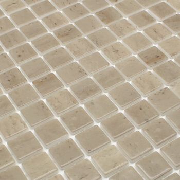 Mosaïque verre salle de bain et piscine Reviglass KARMA TRAVERTINE