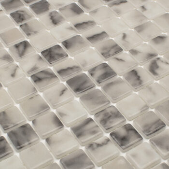 Mosaïque verre salle de bain et piscine Reviglass KARMA SMOKY
