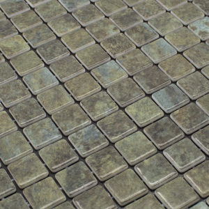 Carrelage mosaïque piscine pierre de Bali Reviglass KARMA - couleur Bali Stone