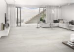 Carrelage effet métal STN ACIER - couleur WHITE - grand format 60x120cm