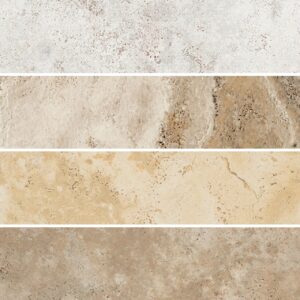 Couleurs du carrelage travertin Century AURUM
