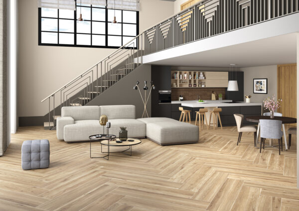 Carrelage imitation parquet bois STN WOODVILLE - couleur MIEL