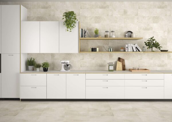Carrelage effet ciment STN AMSTEL - couleur BEIGE (4 formats)
