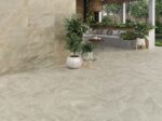 Carrelage imitation pierre STN ICARIA - OCRE 37x75cm et BEIGE 33x33cm