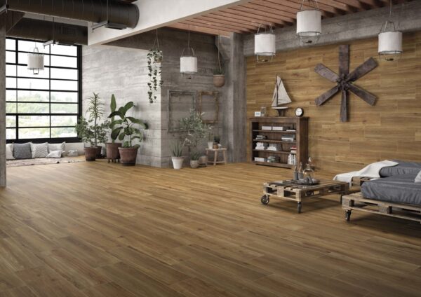 Carrelage imitation parquet bois STN WOODVILLE - couleur MIEL