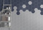 Tomettes hexagonales carrelage Diffusion Céramique DOLCE VITA - RIVA / MARINA