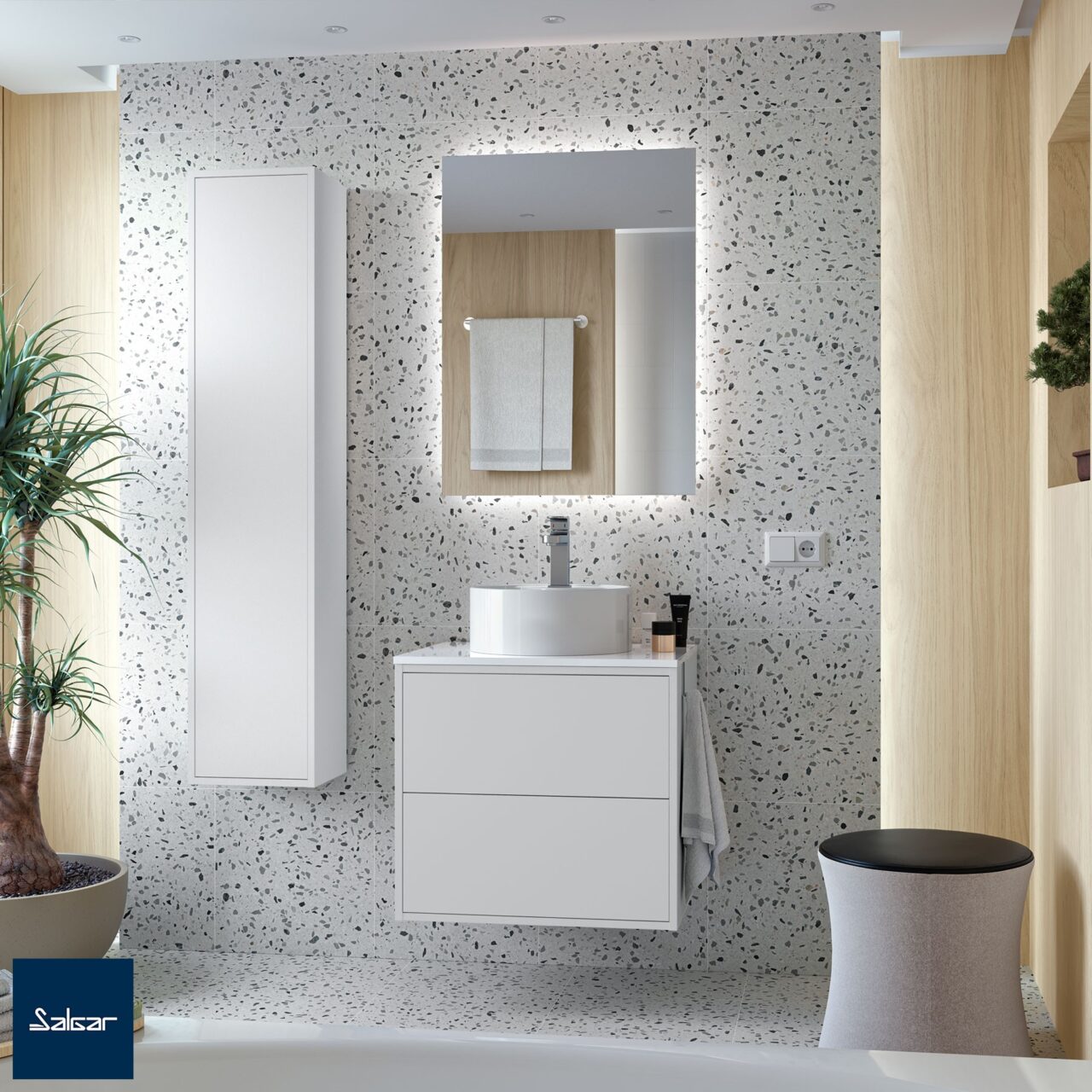 Meuble salle de bain Band Salgar