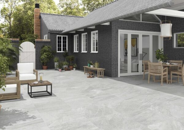 Carrelage imitation pierre STN ICARIA - couleur BLANCO