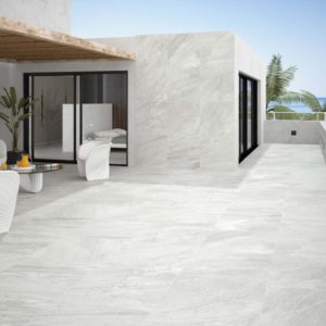 Carrelage imitation pierre STN ICARIA - couleur BLANCO