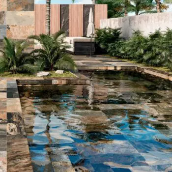 Carrelage antidérapant terrasse extérieure et piscine - New Tiles BALI