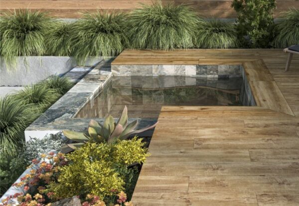 Carrelage pierre de Bali pour piscine / terrasse / intérieur New Tiles - BALI GREEN