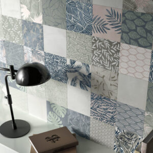 Carrelage patwork déco Dado PAINT en grès cérame