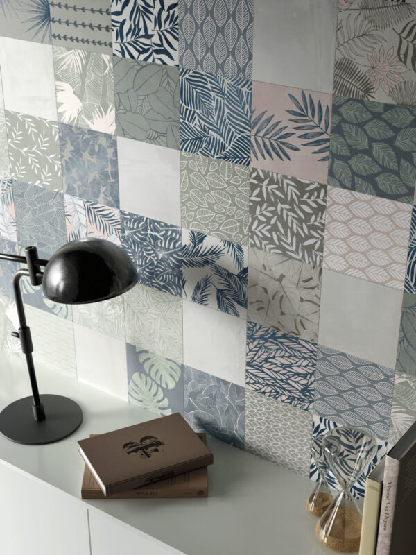 Carrelage patwork déco Dado PAINT en grès cérame