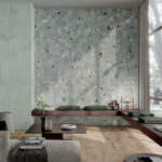 Carrelage grand format 60x120cm imitation papier peint Dado WALLPAPERS - motif KINTSUGI