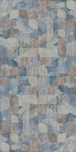 Carrelage grand format 60x120cm imitation papier peint Dado WALLPAPERS - motif GEOMETRIC