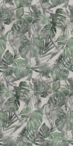 Carrelage grand format 60x120cm imitation papier peint Dado WALLPAPERS - motif PALMA