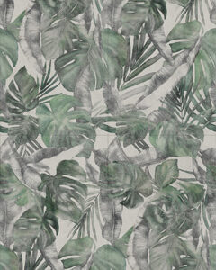 Carrelage grand format 60x120cm imitation papier peint Dado WALLPAPERS - motif PALMA