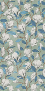 Carrelage grand format 60x120cm imitation papier peint Dado WALLPAPERS - motif MAGNOLIA