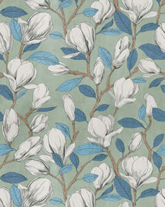 Carrelage grand format 60x120cm imitation papier peint Dado WALLPAPERS - motif MAGNOLIA