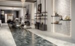 Carrelage marbre blanc et gris Century CONTACT - STONE WHITE & SPACE