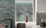Carrelage italien effet marbré et métallisé Naxos BOLD - chambre et salle de bain