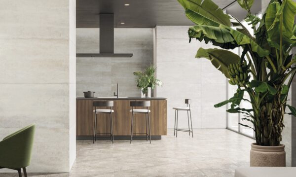 Carrelage italien marbré Naxos BOLD - cuisine