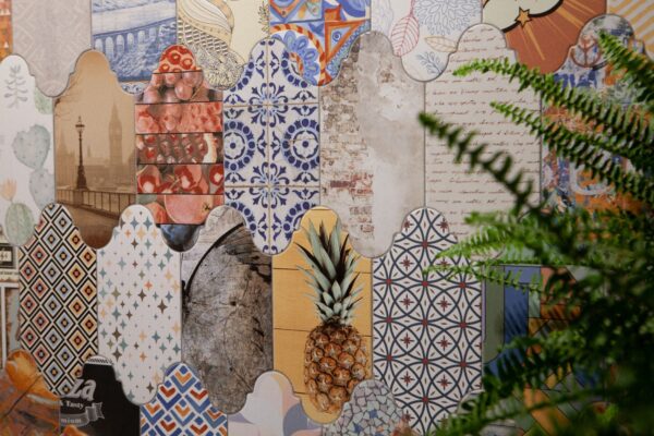 Carrelage patchwork sol et mur Codicer HOXO