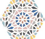 Carrelage hexagonal patchwork couleur Codicer KASBAH