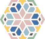 Carrelage hexagonal patchwork couleur Codicer KASBAH
