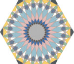 Carrelage hexagonal patchwork couleur Codicer KASBAH