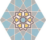 Carrelage hexagonal patchwork couleur Codicer KASBAH