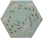 Motif du carrelage hexagonal patchwork Cevica GOOD VIBES - DECO 5