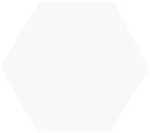 Carrelage hexagonal Cevica GOOD VIBES - BLANC