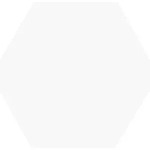 Carrelage hexagonal Cevica GOOD VIBES - BLANC