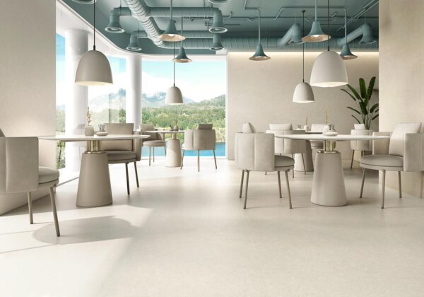 Carrelage imitation pierre Itt PIETRA CORAL - couleur NATURAL sol 120x120cm et mur 60x120cm