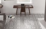 Plinthe carrelage blanc 8x25cm Codicer
