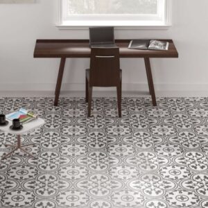 Plinthe carrelage blanc 8x25cm Codicer